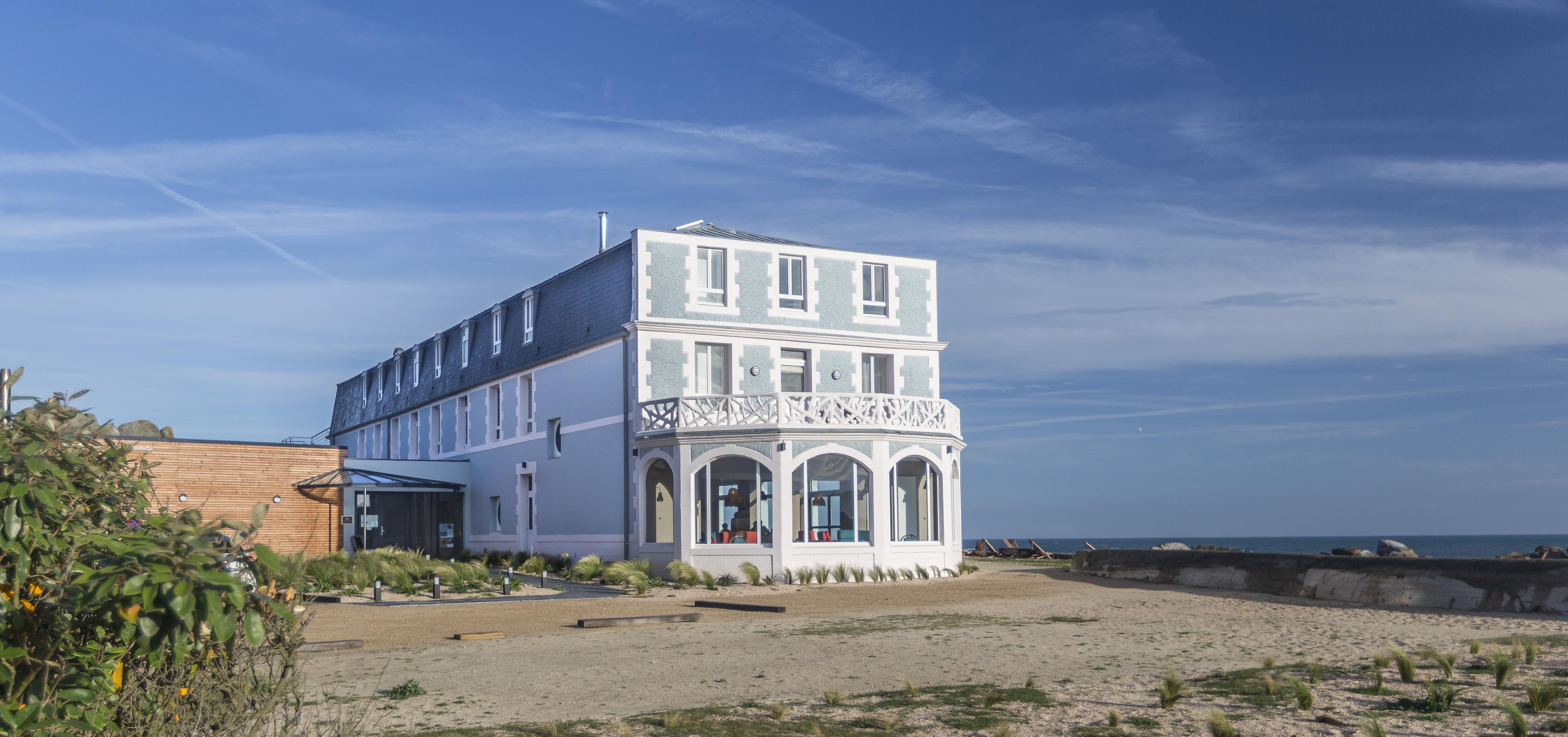 Hotel De La Mer & Spa Brignogan-Plages Bagian luar foto