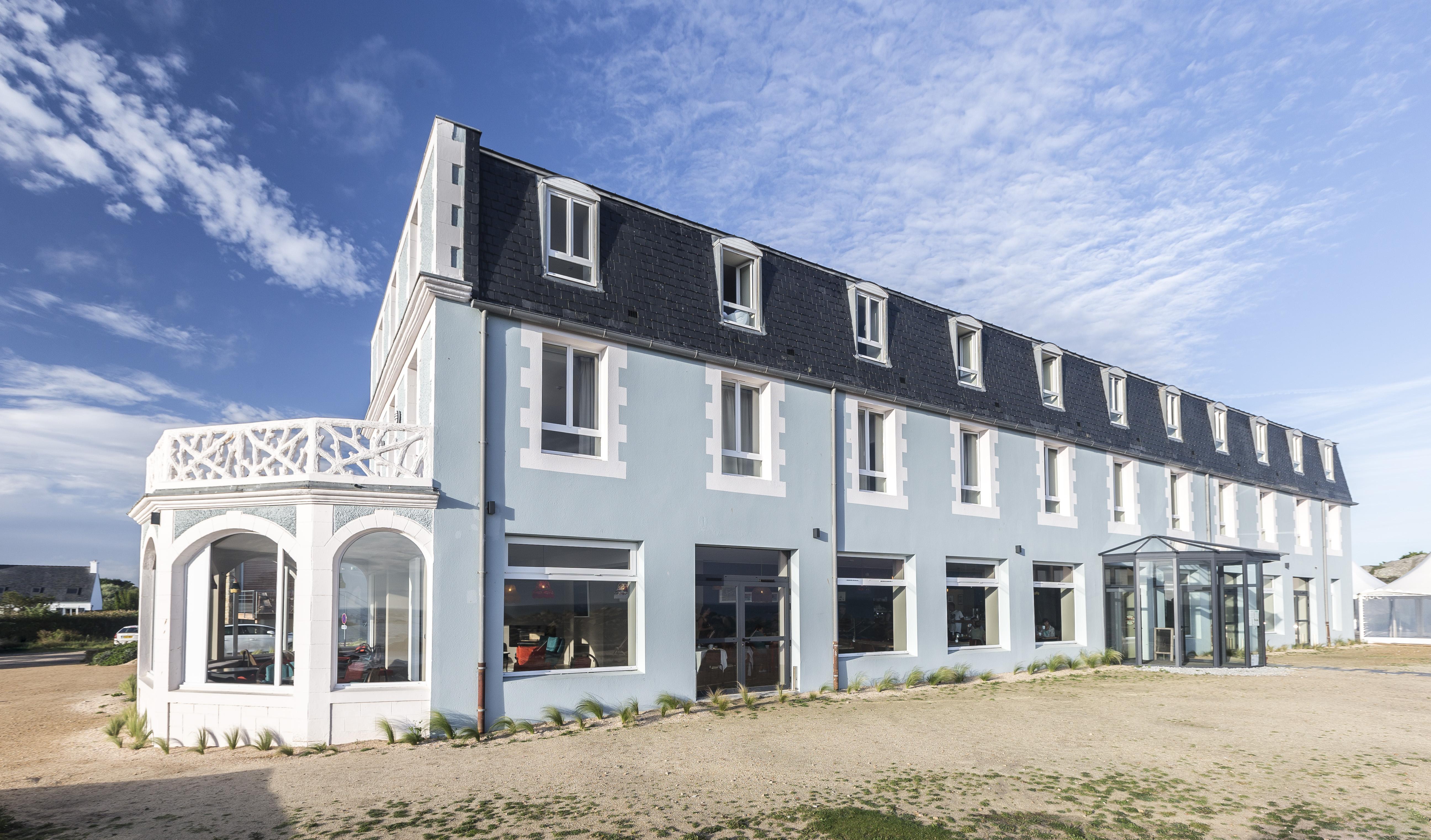 Hotel De La Mer & Spa Brignogan-Plages Bagian luar foto
