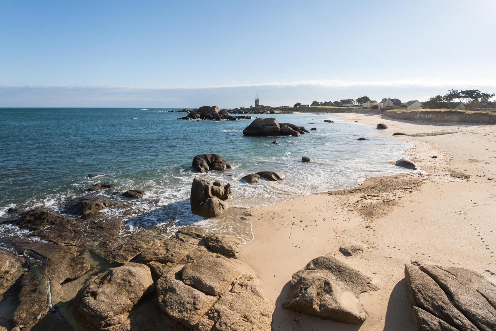 Hotel De La Mer & Spa Brignogan-Plages Bagian luar foto